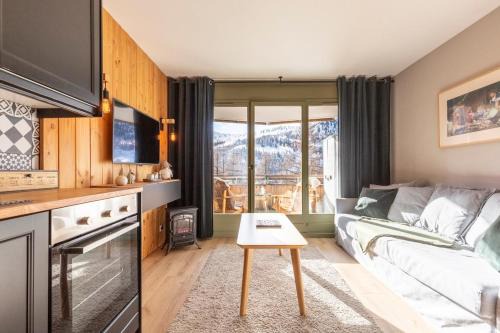 Isola Apartment | Superbe T2 à Isola 2000, casier à ski, wifi