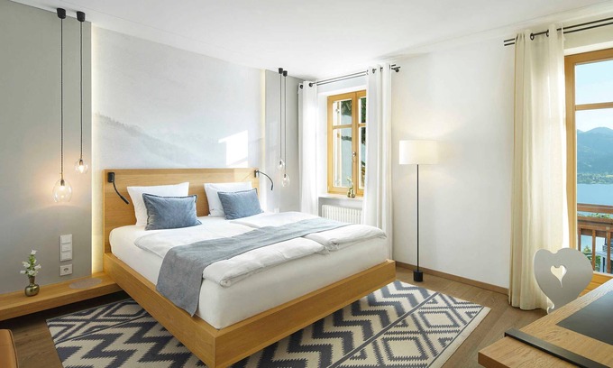 Tegernsee House | Superior Doppelzimmer Seeblick - Hotel DAS Tegernsee
