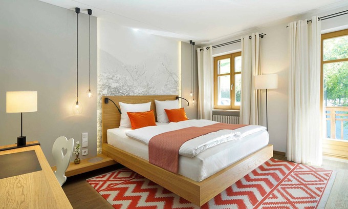 Tegernsee House | Superior double room facing the mountain - Hotel DAS TEGERNSEE