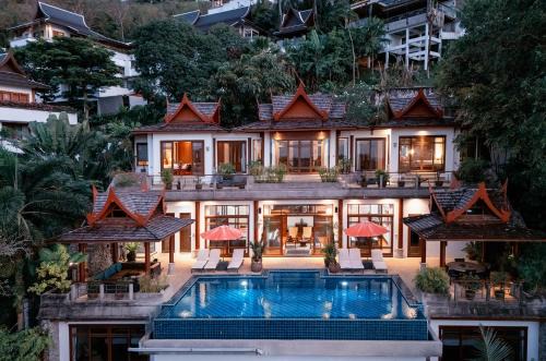 Cherngtalay Villa | surin Luxurious 6br private swimming pool stunning sunset