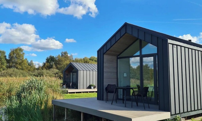 Municipality of Smallingerland Ski Chalet | Surprising Tiny house in the middle of nature