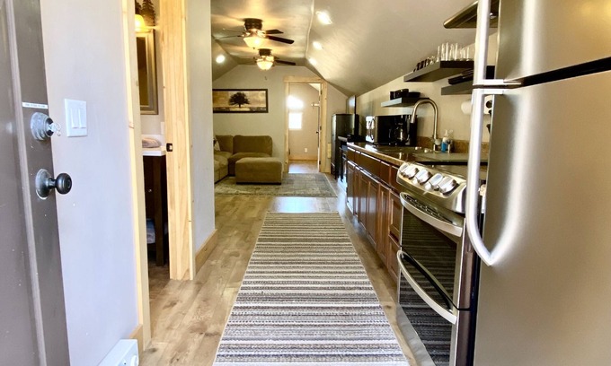 Duck Creek Village Cabin | Surround Yourself with 2.5 Acres of Private Mountain Escape - 1 Bed/1.5 Bath