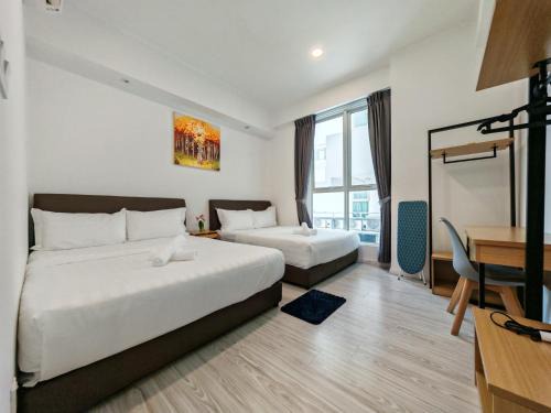 Kampung Sembulan Baru Apartment | Sutera Avenue Rooftop Infinity Swimming Pool