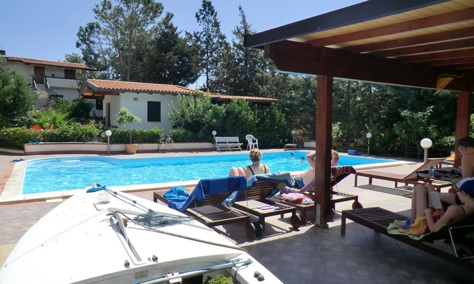 Partinico Villa | SWEET HOME, POOL SALT WATER NATURAL CHLORINE, SANDY BEACHES