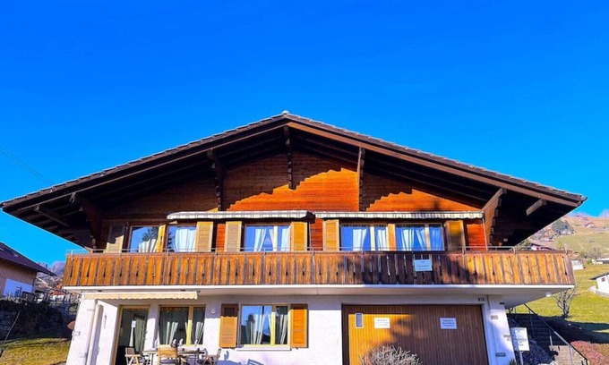 Goldiwil Ski Chalet | SwissHut Stunning Views Alps & Lake - Chalet Aeschlen