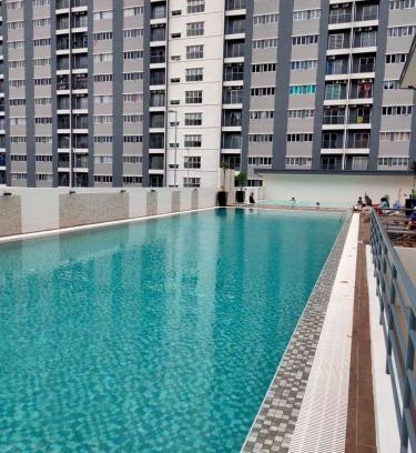 Kampung Rawa Apartment | SYG9 Kita Impian Cybersouth Homestay 3 Bilik Tidur with Swimming Pool