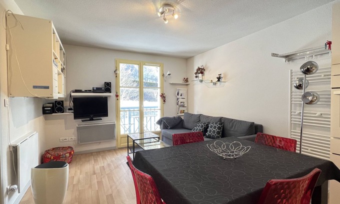 Bareges Apartment | T2 alcove confortable pour 4 à 5p. Balcon. Parking