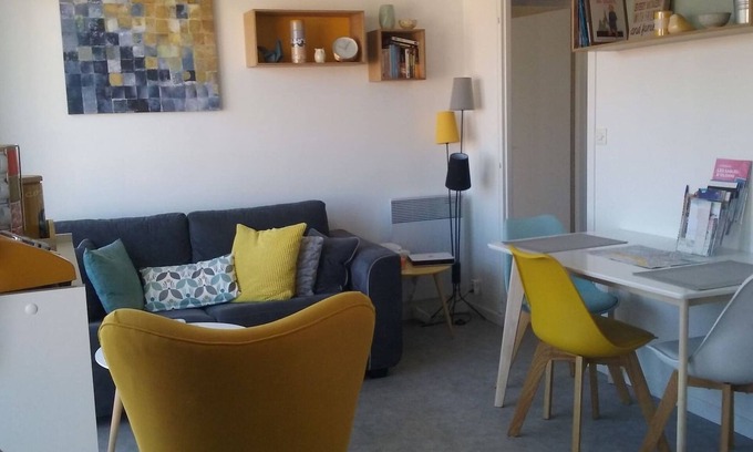 Bourgenay Apartment | t2 apartment, 50m from the sea