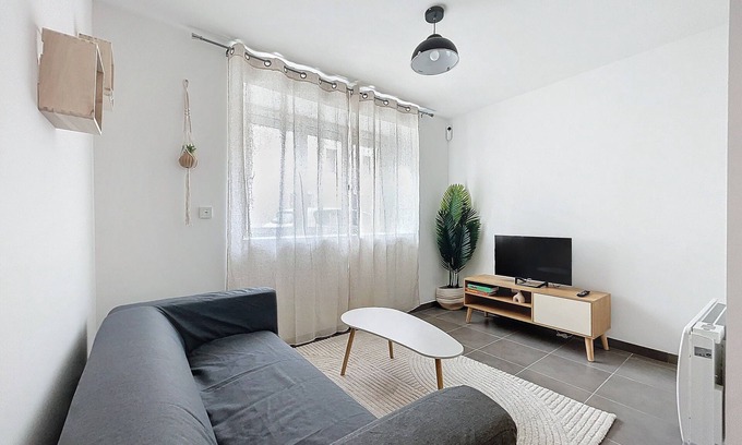 Cuxac-dʼAude Apartment | T2 apartment in the heart of Cuxac-d'Aude