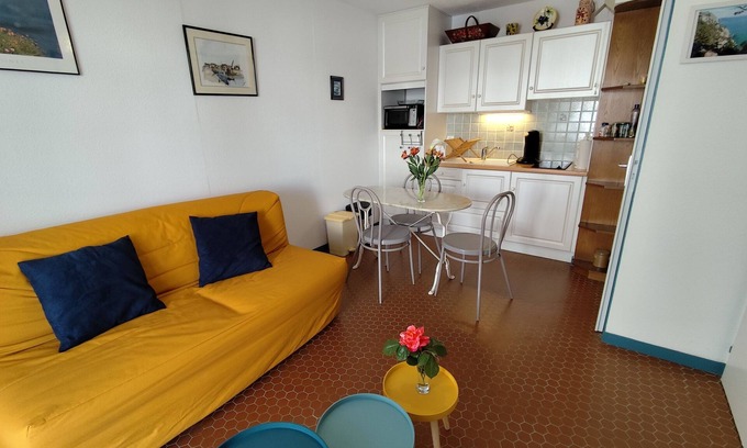 Saint-Nic Apartment | T2 Bungalow with terrace 100m from the beach (with WIFI)