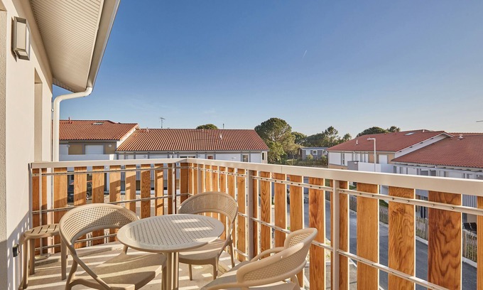 Mimizan-Plage Condo | T2 + cabine | 650m de la plage | Accès piscine