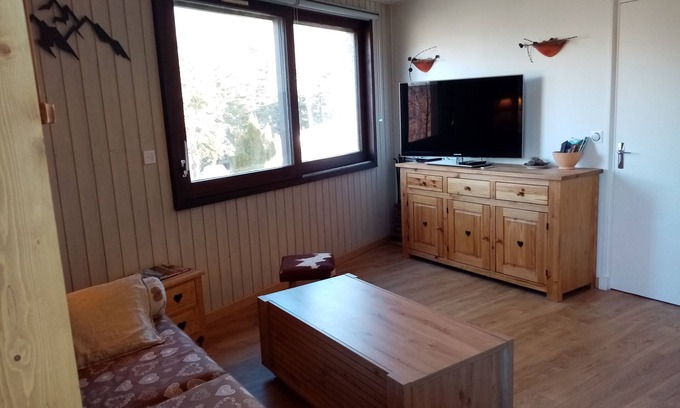 Saint-Leger-les-Melezes Apartment | T2 Lumineux à Proximité Immédiate des Pistes
