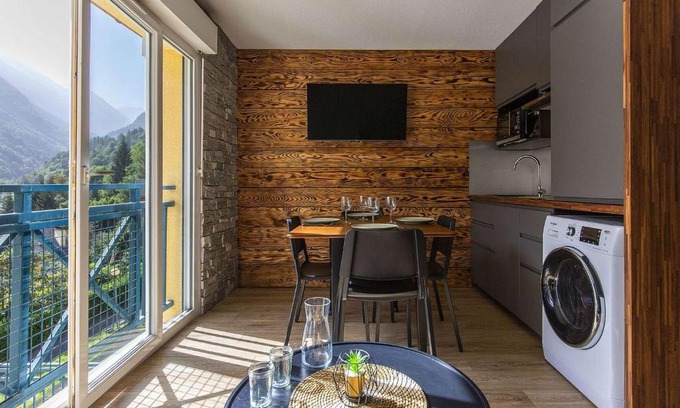 Cauterets Apartment | T2 rénové avec parking proche centre et télécabine - FR-1-401-267