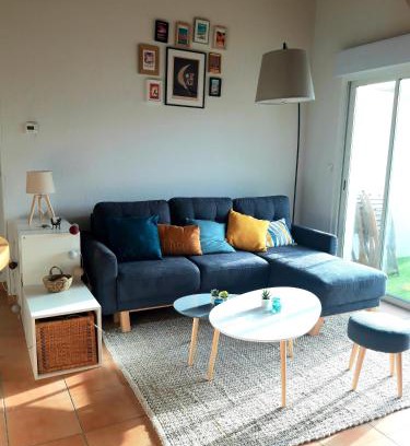Soustons Apartment | T3 duplex lumineux en centre-ville (plage à 10mn)