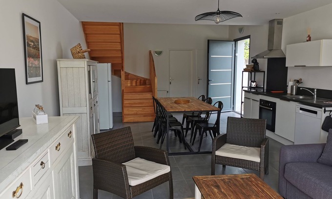 Benesse-Maremne House | T3 semi-detached house in the countryside, 8 km from the beach.