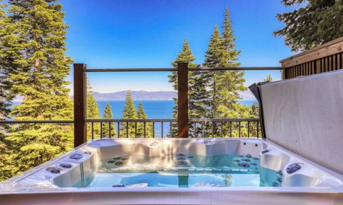 Talmont House | Tahoe Lakeview - Hot Tub/Beach Access/Game Room/Gym