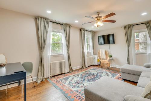 Takoma Park Apartment | Takoma Park Apartment Trail Access, 8 Mi to DC!