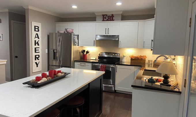 Eudora House | Tall Grass Haven, a charming 2-bedroom home in peaceful Eudora