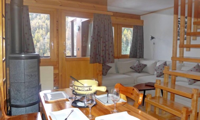 Grimentz Apartment | Tarcianne Apt A6 by Interhome