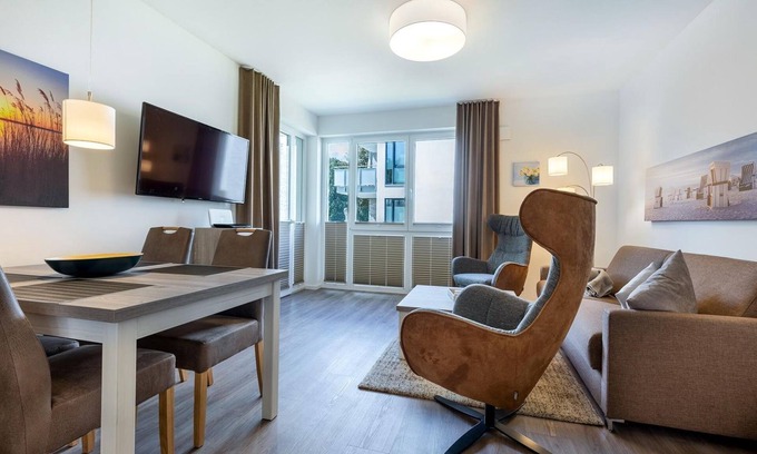 Boltenhagen Apartment | Tasteful apartment with sunny terrace and only 200 m to the Baltic Sea beach -