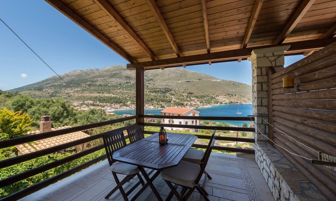 Agia Efimia Apartment | Telemachus - Luxury Stone Apartments with stunning view