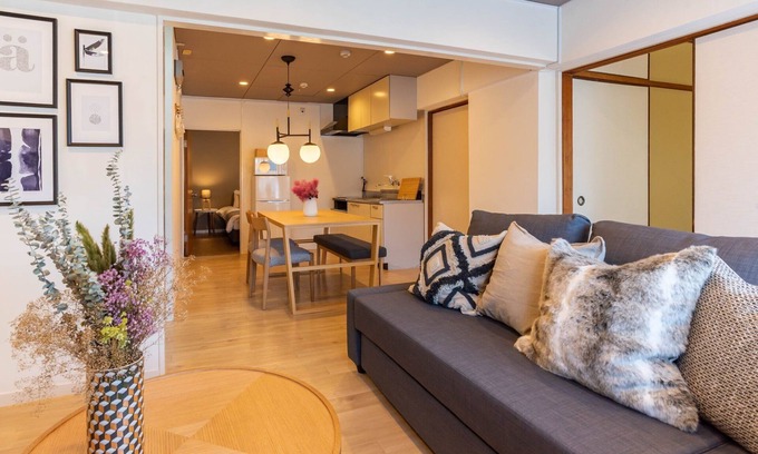 Nishinari Apartment | Tenka Chaya 3 minutes on foot 2LDK 46 Desig - 203/Osaka Ōsaka