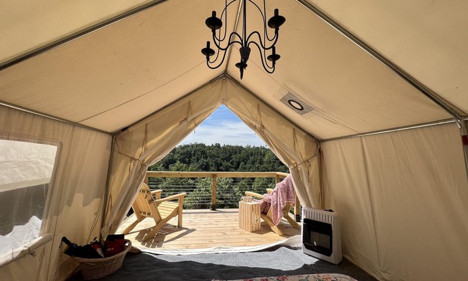 Silver Point RV Rental | Tentrr Signature Site - Maverick at Defenders Retreat - Site L