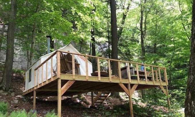 Rosendale RV Rental | Tentrr Signature Site - Mini Yosemite in the Hudson Valley