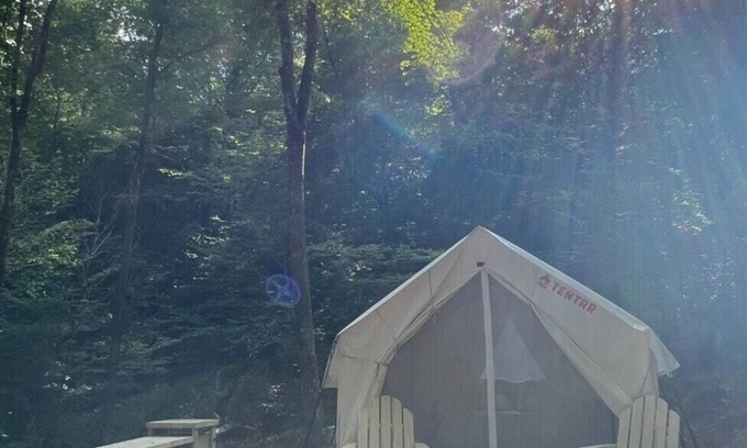 Delhi RV Rental | Tentrr Signature Site - Camp at Coyote Run