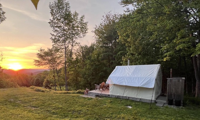 Cornish RV Rental | Tentrr Signature Site - Moose Trail Mountain Farm