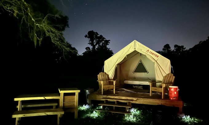 Abercrombie RV Rental | Tentrr Signature Site - Remote Ranch