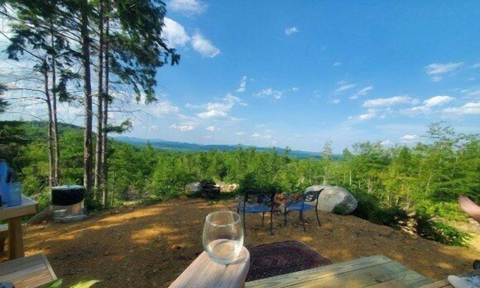 Buckfield RV Rental | Tentrr Signature Site - Secluded Mountain View in Buckfield Maine