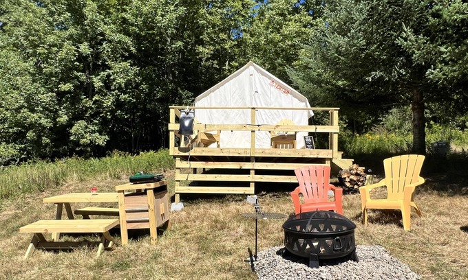 Long Eddy RV Rental | Tentrr Signature Site - Hillside Retreat