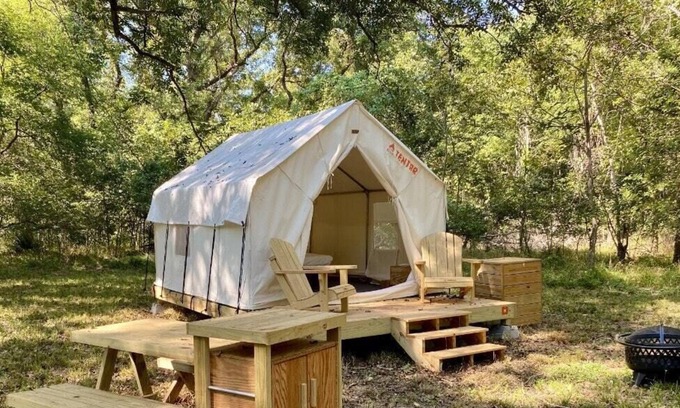 Texas Gulf Coast Region RV Rental | Tentrr State Park Site - Texas Brazos Bend State Park – Trailside H – Single C