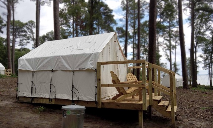 Zwolle RV Rental | Tentrr State Park Site - Louisiana North Toledo Bend State Park - Forest Glade E