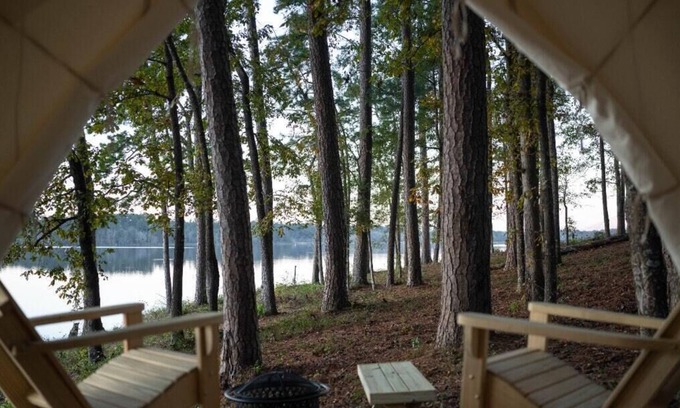 McComb RV Rental | Tentrr State Park Site - Mississippi Percy Quin State Park - Eastside Lakeview C