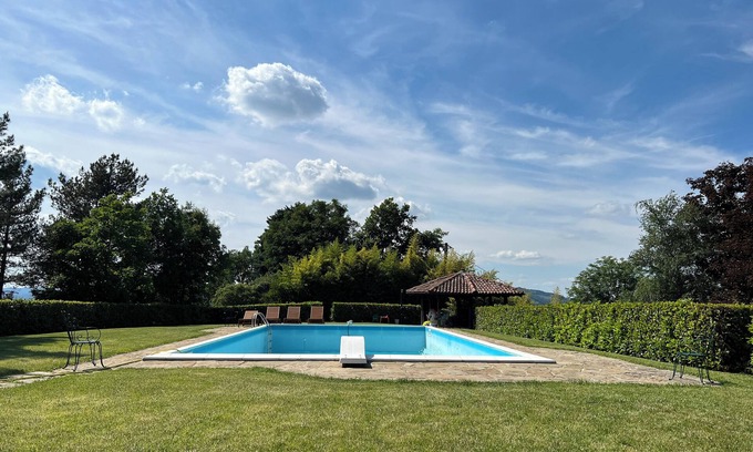 Melazzo Villa | Tenuta il Bricco, luxury villa with private pool and park, panoramic view.