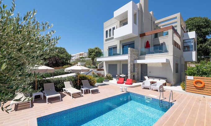Rhodes Town Villa | Terpsis Pool Villa up ro 8
