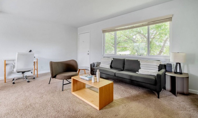 Old Mountain View Apartment | Terrific Mountain View 1BR w/Pool & Parking, nr Shops, by Blueground