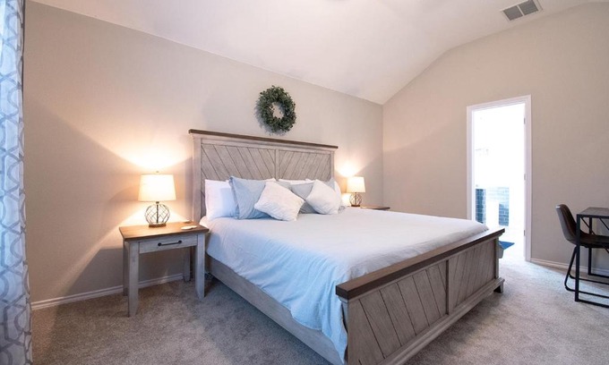 McKinney House | Texas Roots: King Beds and Modern Comfort