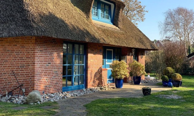 St. Peter-Ording House | Thatched house Immenseeweg