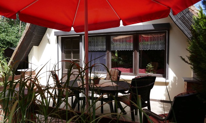 Quilitz Apartment | Thatched roof house in Quilitz on Usedom - Thatched roof house Quilitz