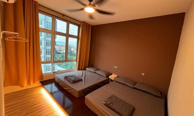 Hulu Kinta Apartment | The Anderson Ipoh AA1 Smart TV & 5G WiFi ready