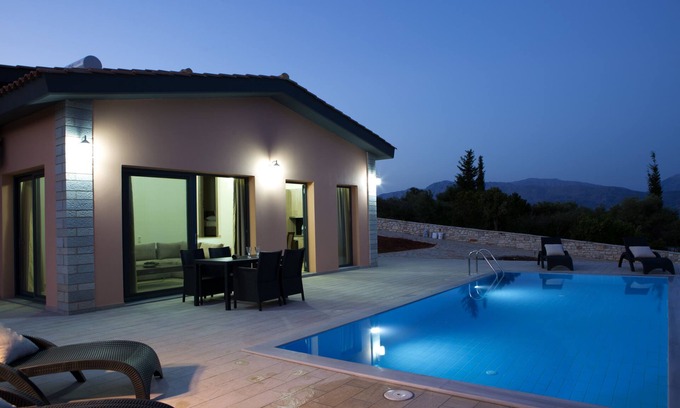 Katomerion Villa | The Architecture Is A Perfect Example Of The Beauty In A Typical Ionian Style