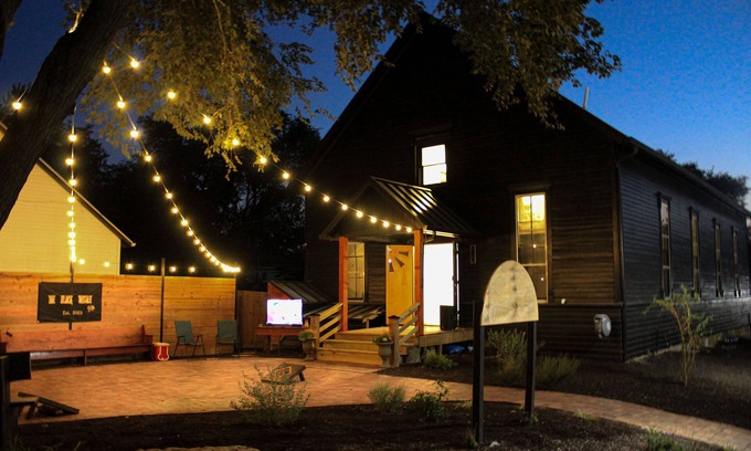 New Century Apartment | The Black Thistle a historical church in downtown Tonganoxie!