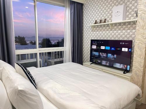 Saen Suk Apartment | The Blu X bangsaen miracle seaview High floor
