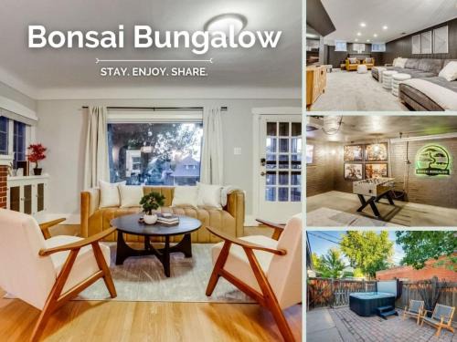 Washington Park West House | The Bonsai Bungalow With A Hot Tub And A Game Room
