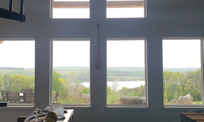 Town of Milo House | The Cabin At Keuka Lake-Great Views overlooking the Lake!