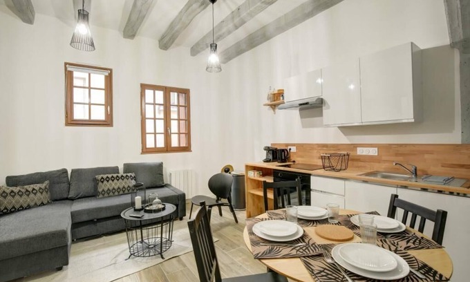 Tours Apartment | The cabin: In the shade of old beams