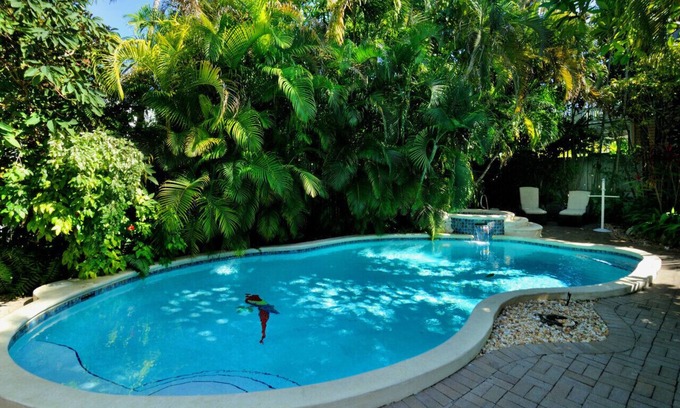 Historic Seaport House | The Caroline House Estate - 1 Block off Duval & Key West Historic Seaport